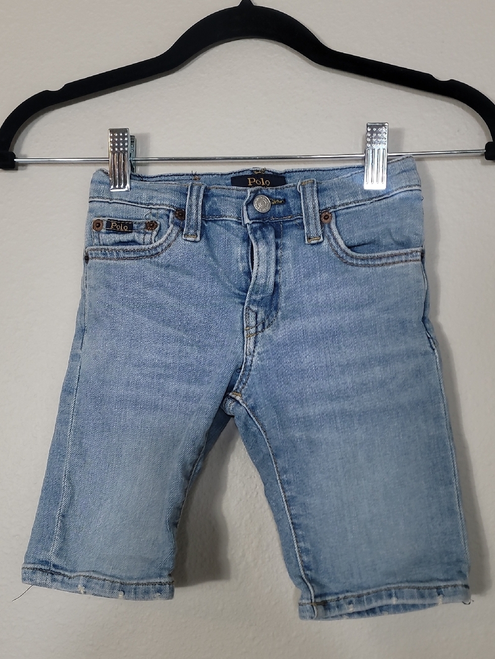 Polo Ralph Lauren Sullivan Slim Fit Jeans Boys Size 4 Adjustable Waist Denim